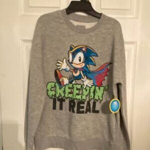 Boys XL Sonic sweatshirt NEW